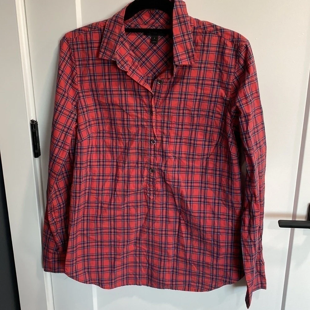 J. Crew red crew